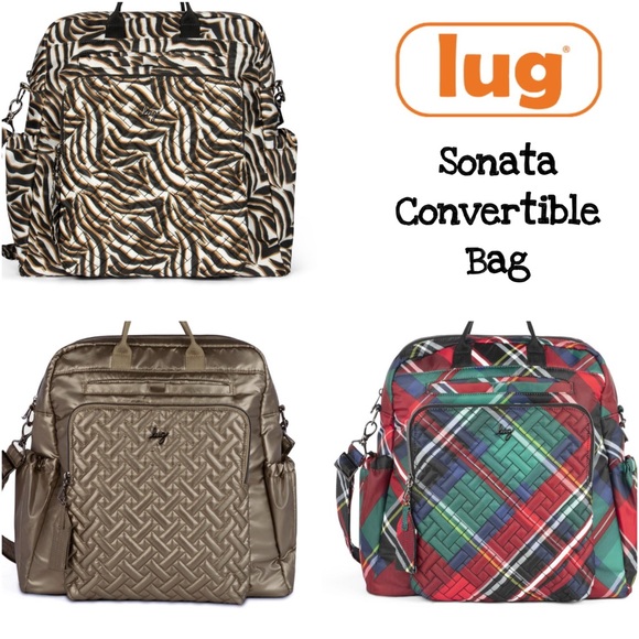 Lug Sonata Convertible Tote NWT - Picture 1 of 16